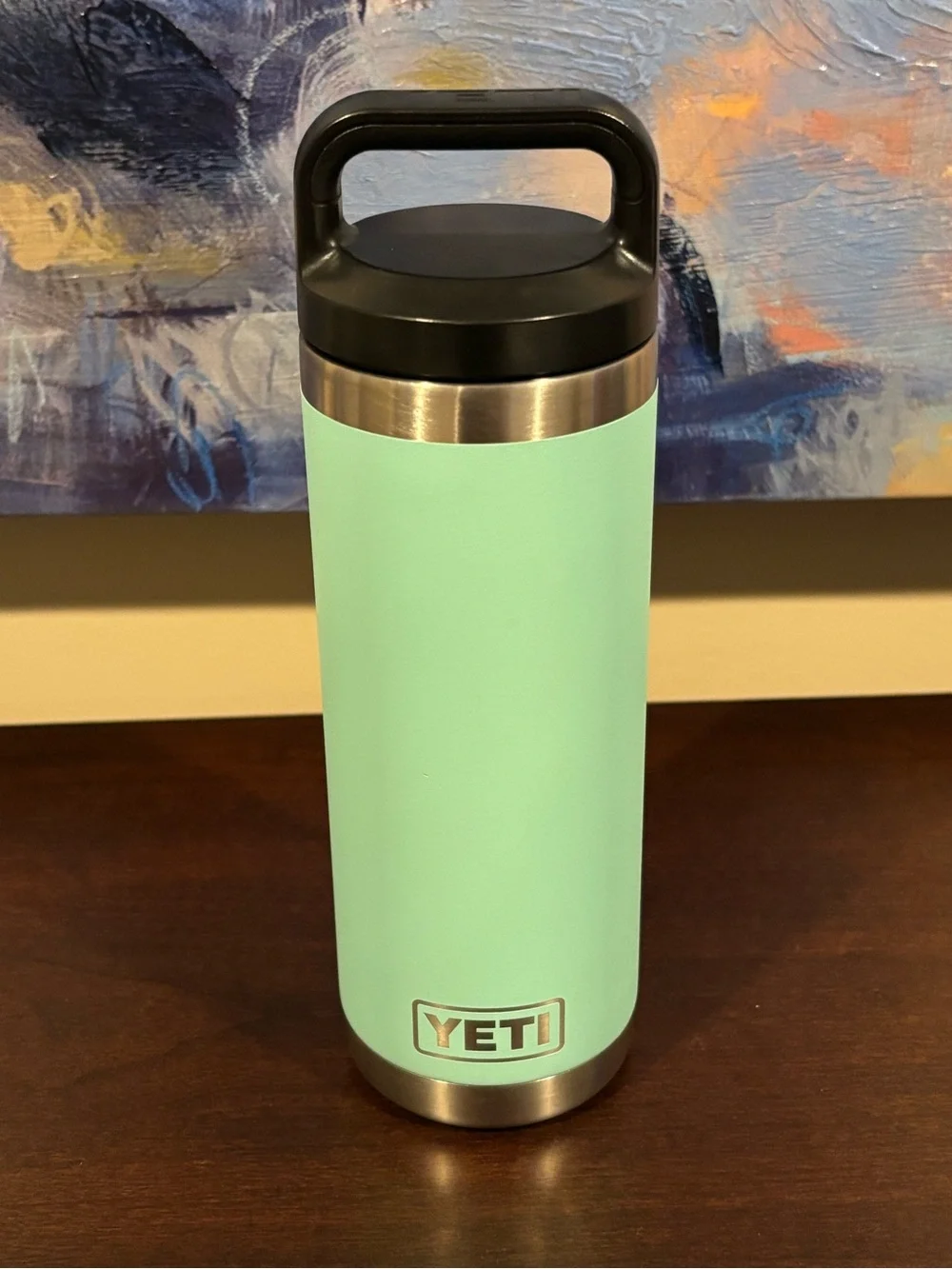 YETI Rambler 18 oz Bottle Seafoam